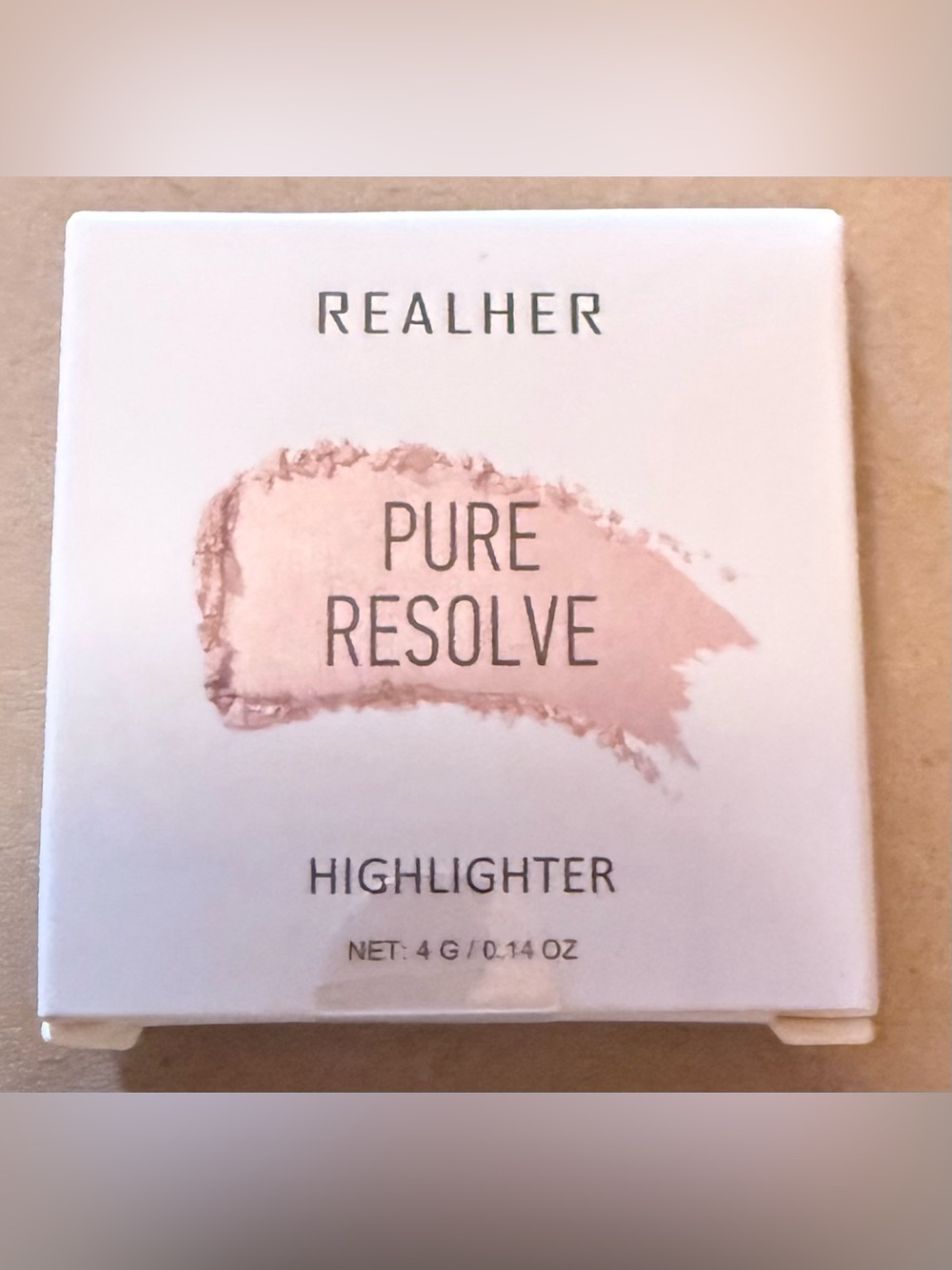 RealHer Pure Resolve Highlighter - Soft Pink Pearl